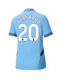 Manchester City Bernardo Silva #20 Hjemmedrakt Dame 2024-25 Korte ermer